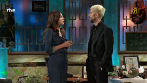 Mariló Montero y David Broncano en 'La Revuelta'