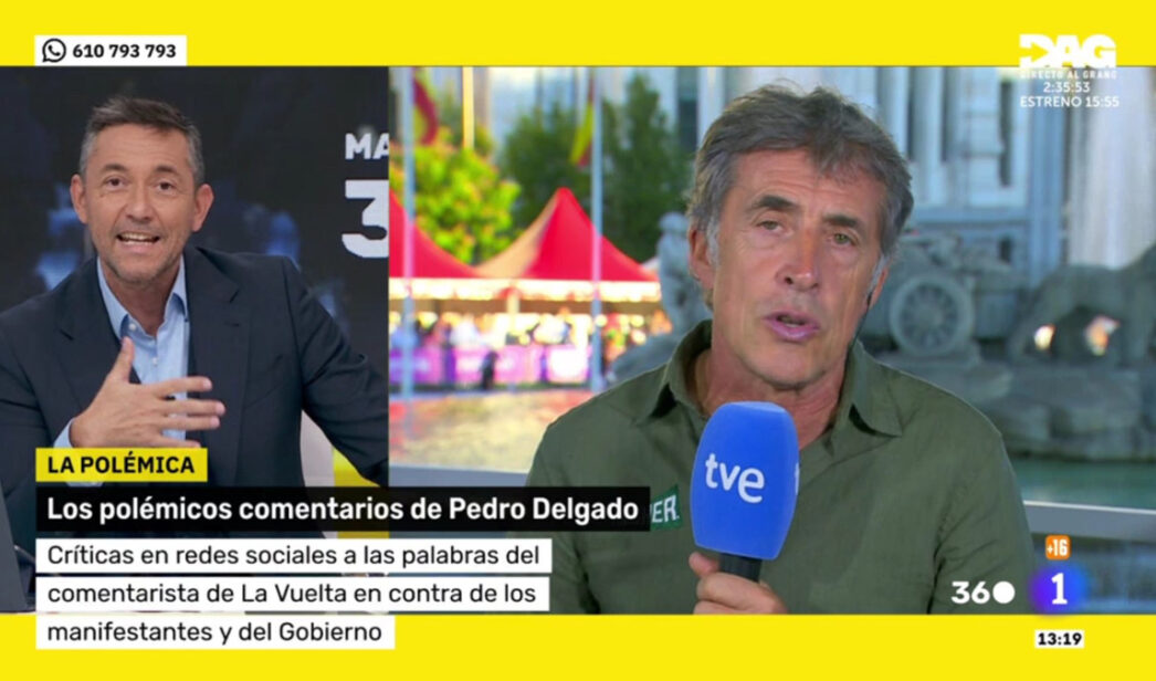 Javier Ruiz habla de la polémica de Perico Delgado