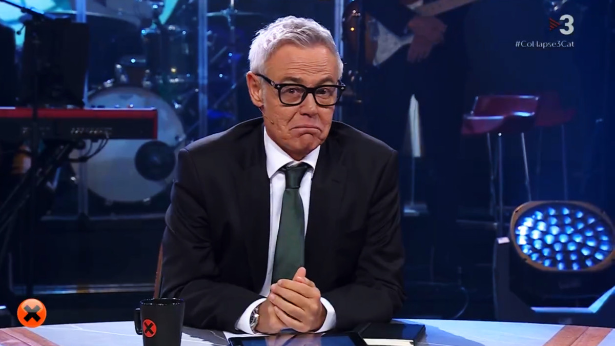 Jordi González, en el estreno de 'Col•lapse'