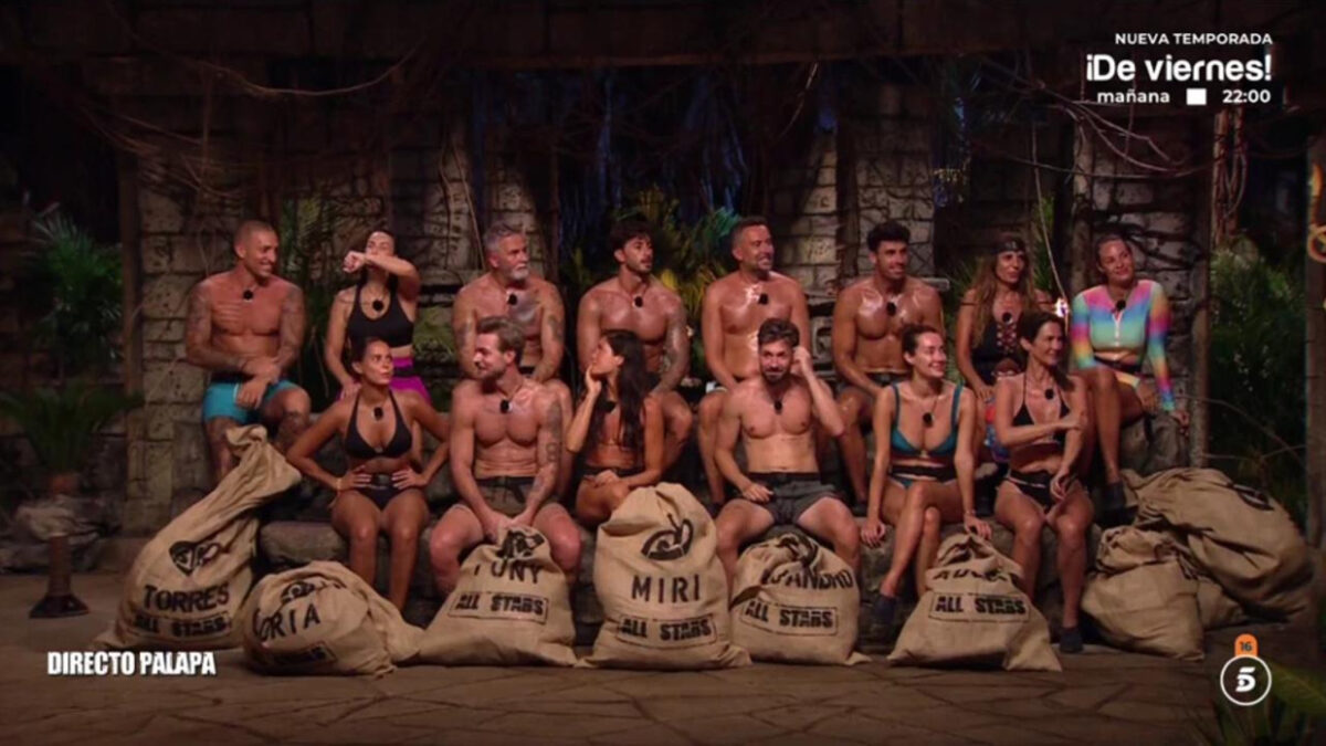 Concursantes de 'Supervivientes All Stars' en La Palapa