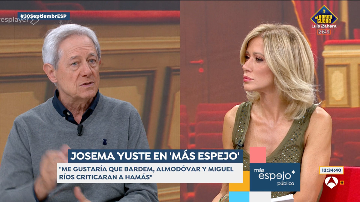 Josema Yuste y Susanna Griso en 'Espejo Público'