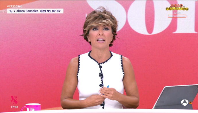 Sonsoles Ónega en 'Y ahora Sonsoles'