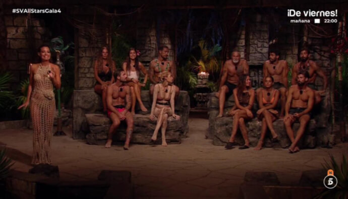 Concursantes en La Palapa de 'Supervivientes All Stars'