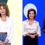 Ana Rosa Quintana y Adela González y Javier Ruiz