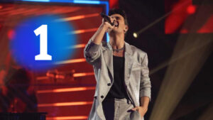 Abraham Mateo en el programa 'Cover Night'
