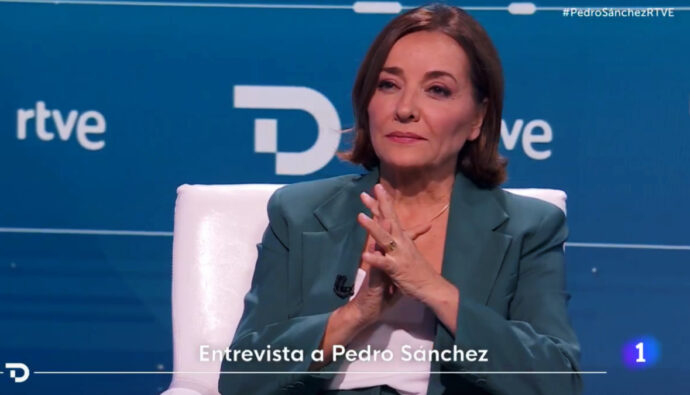 El retorno de Pepa Bueno al 'Telediario 2'