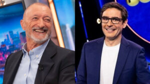 Arturo Pérez-Reverte en 'El Hormiguero' y Juanra Bonet en 'Juego de Pelotas'
