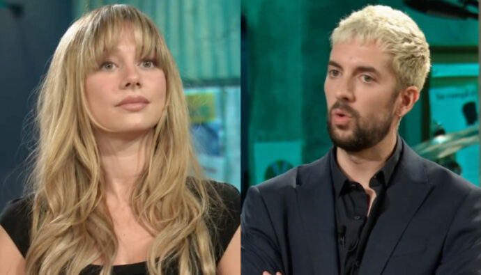 Ester Expósito y David Broncano