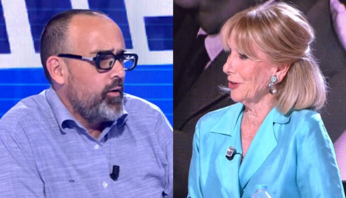 Risto Mejide y Esperanza Aguirre