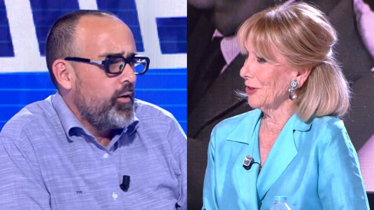 Risto Mejide y Esperanza Aguirre