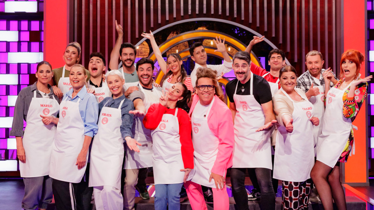 Los concursantes de la décima edición de 'Masterchef Celebrity'