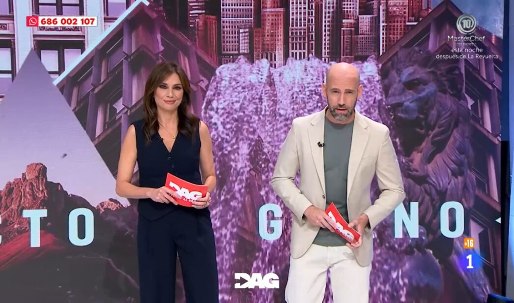 Marta Flich y Gonzalo Miró en 'Directo al grano'.