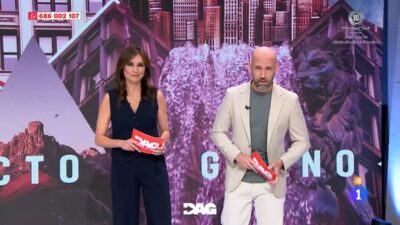 Marta Flich y Gonzalo Miró en 'Directo al grano'.