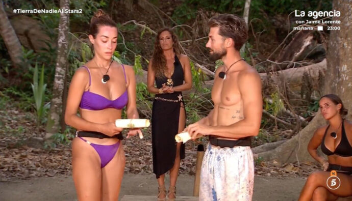 Adara Molinero y Alejandro Albalá en 'Supervivientes All Stars'