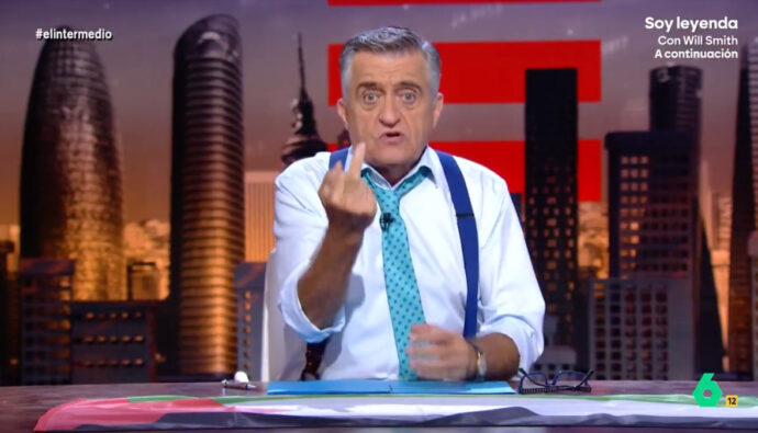 El Gran Wyoming en 'El Intermedio'