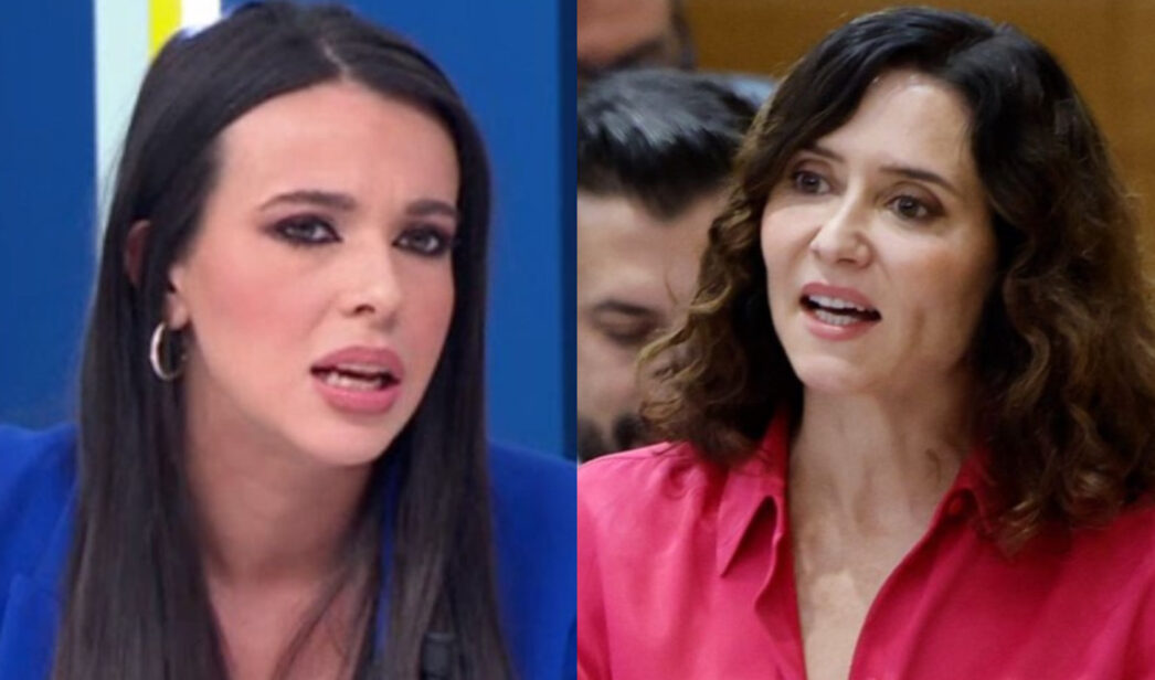 Sarah Santaolalla e Isabel Díaz Ayuso