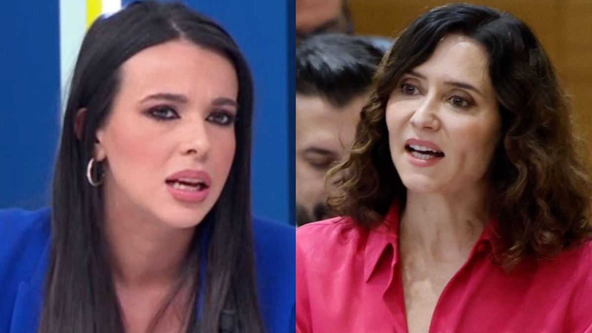 Sarah Santaolalla e Isabel Díaz Ayuso