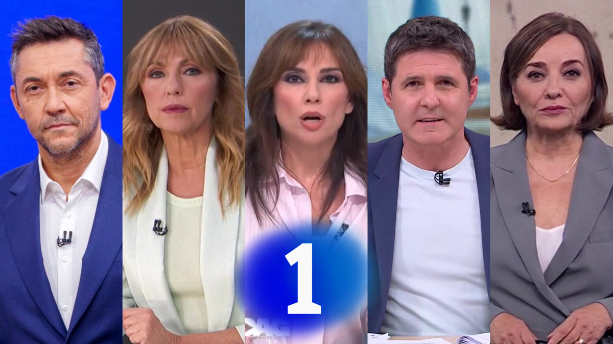 Principales rostros de La 1 de TVE