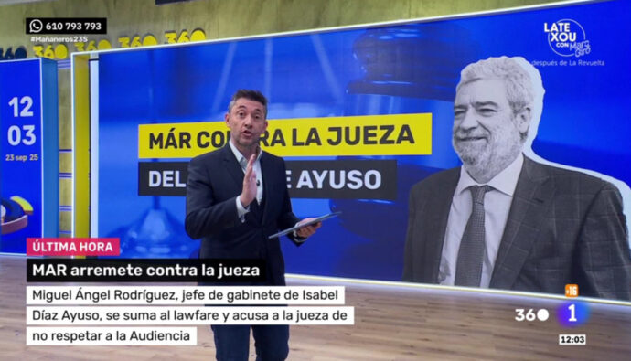 Javier Ruiz desmonta a Miguel Ángel Rodríguez