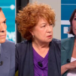 Pedro Sánchez, Rosa Villacastín y Pepa Bueno en el 'Telediario'