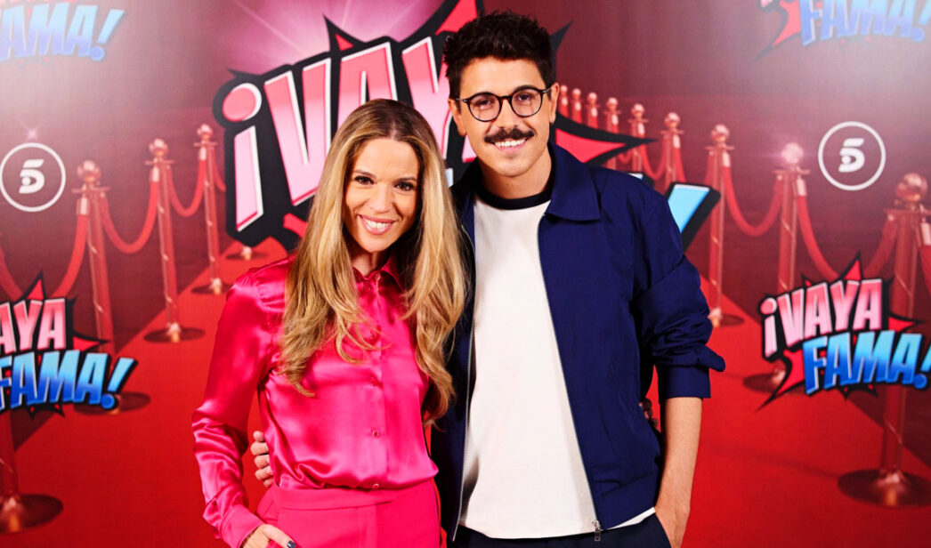 Cristina Lasvignes y Fran Ramírez, presentadores de 'Vaya fama'