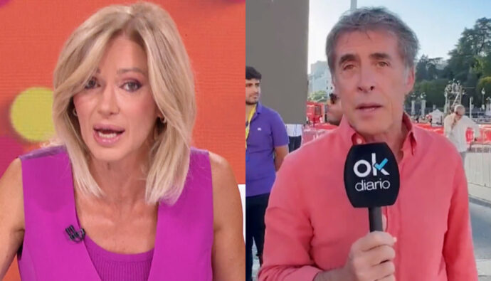 Susanna Griso y Perico Delgado