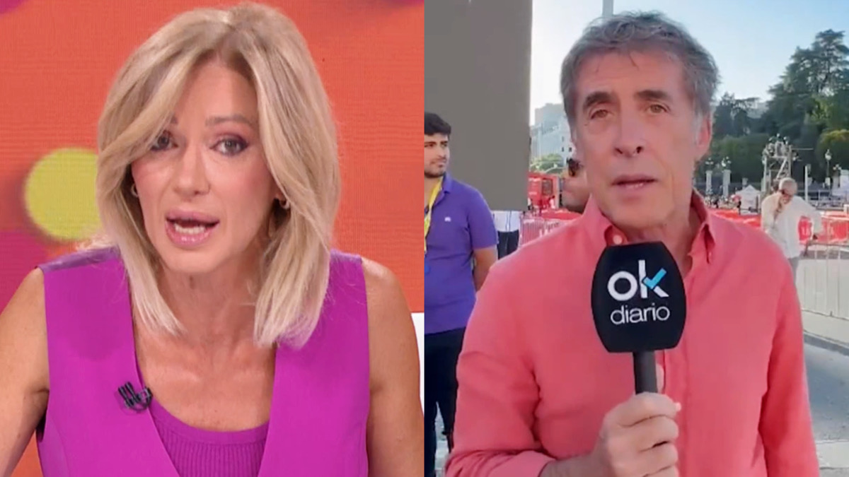 Susanna Griso y Perico Delgado