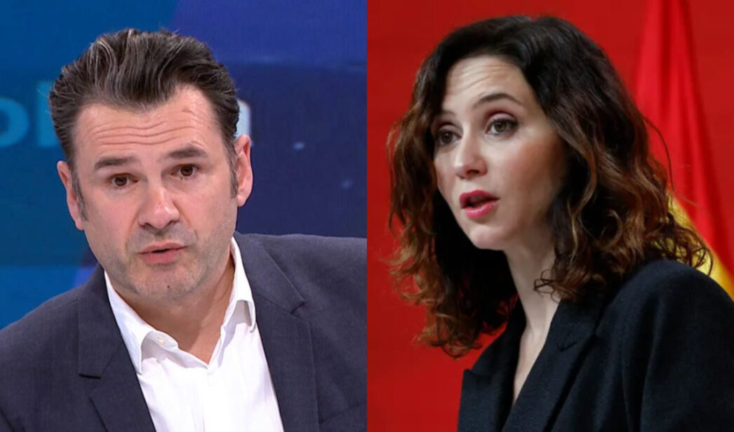 Iñaki López e Isabel Díaz Ayuso