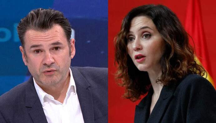 Iñaki López e Isabel Díaz Ayuso