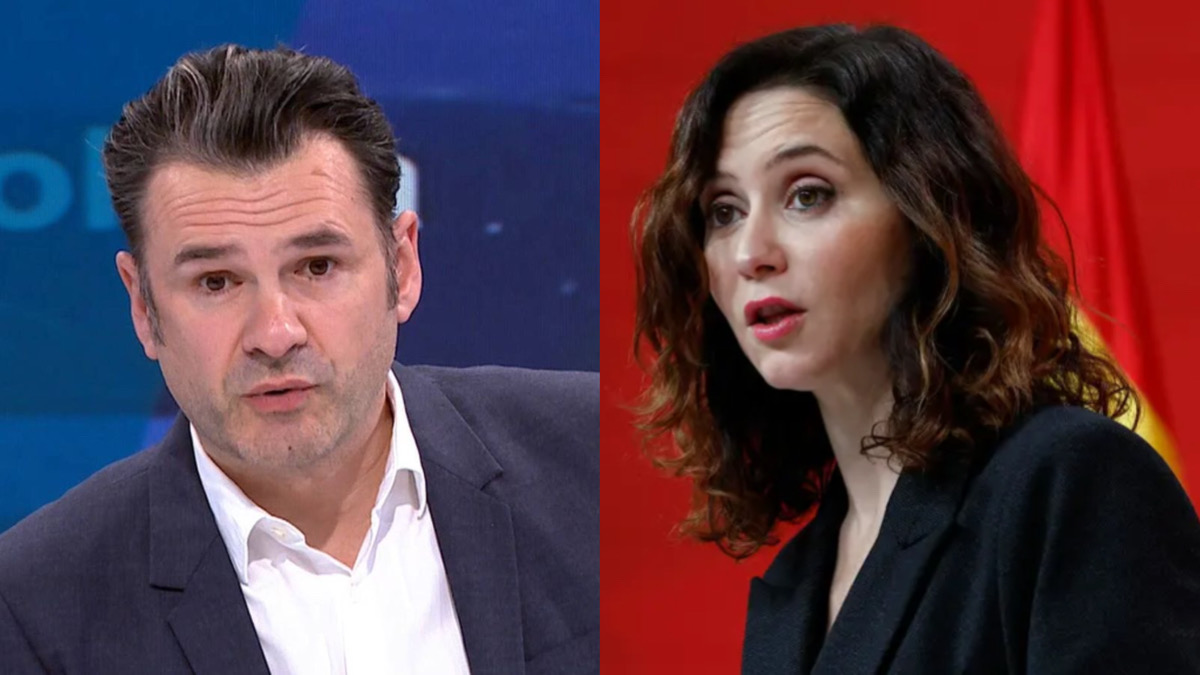Iñaki López e Isabel Díaz Ayuso