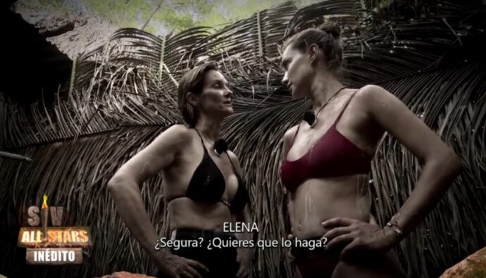 Adara Molinero y Elena Rodríguez en 'Supervivientes All Stars'.