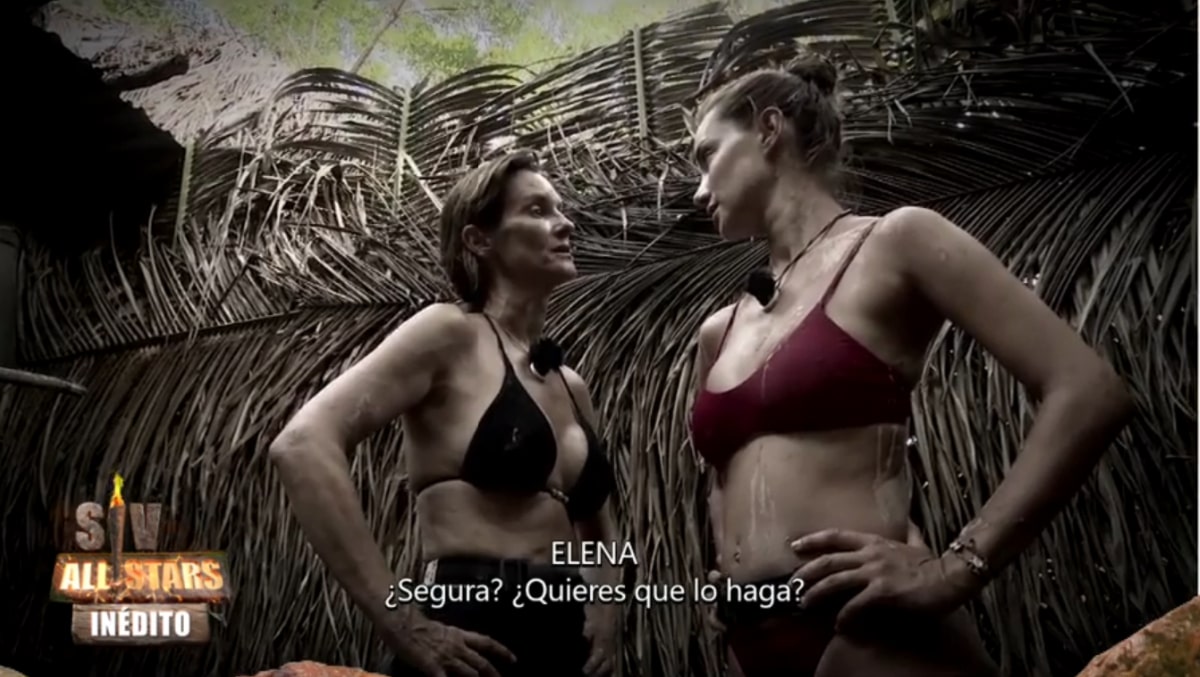 Adara Molinero y Elena Rodríguez en 'Supervivientes All Stars'.