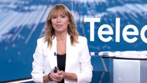 Alejandra Herranz en el 'Telediario 1'.