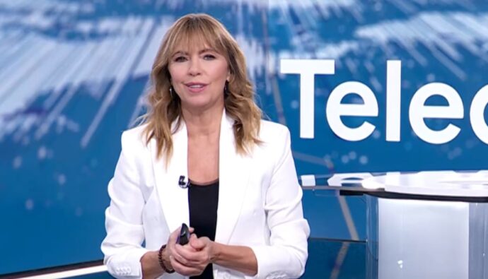 Alejandra Herranz en el 'Telediario 1'.