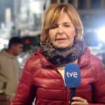 Almudena Ariza en Gaza.