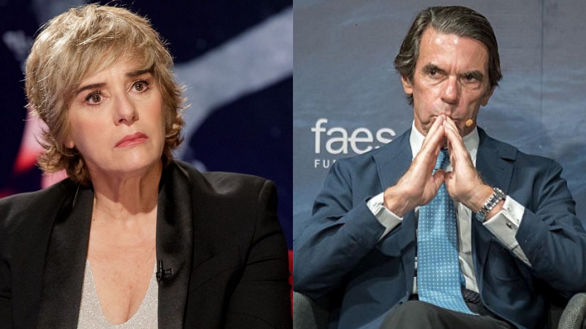 Anabel Alonso y José María Aznar.