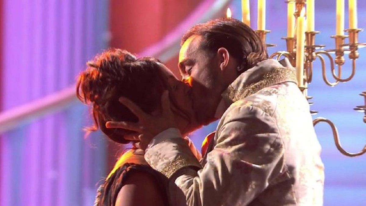 Anabel Pantoja y Álvaro en 'Bailando con las estrellas'.