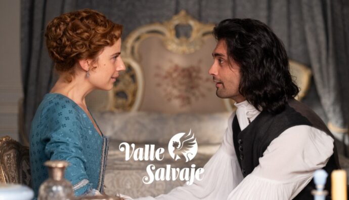 Adriana y Rafael en 'Valle Salvaje'.