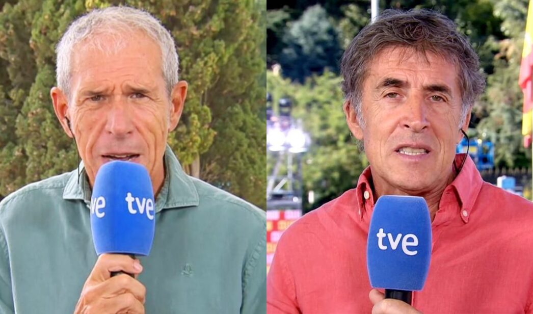 Carlos de Andrés y Perico Delgado.