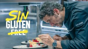 Cartel oficial de 'Sin gluten'.