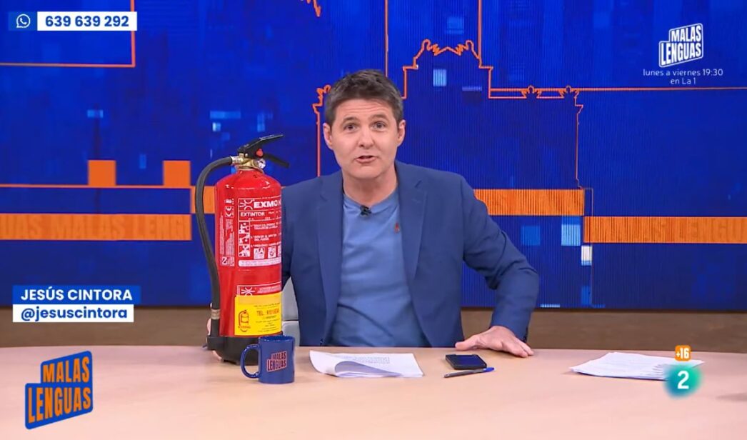 Jesús Cintora en 'Malas Lenguas'.