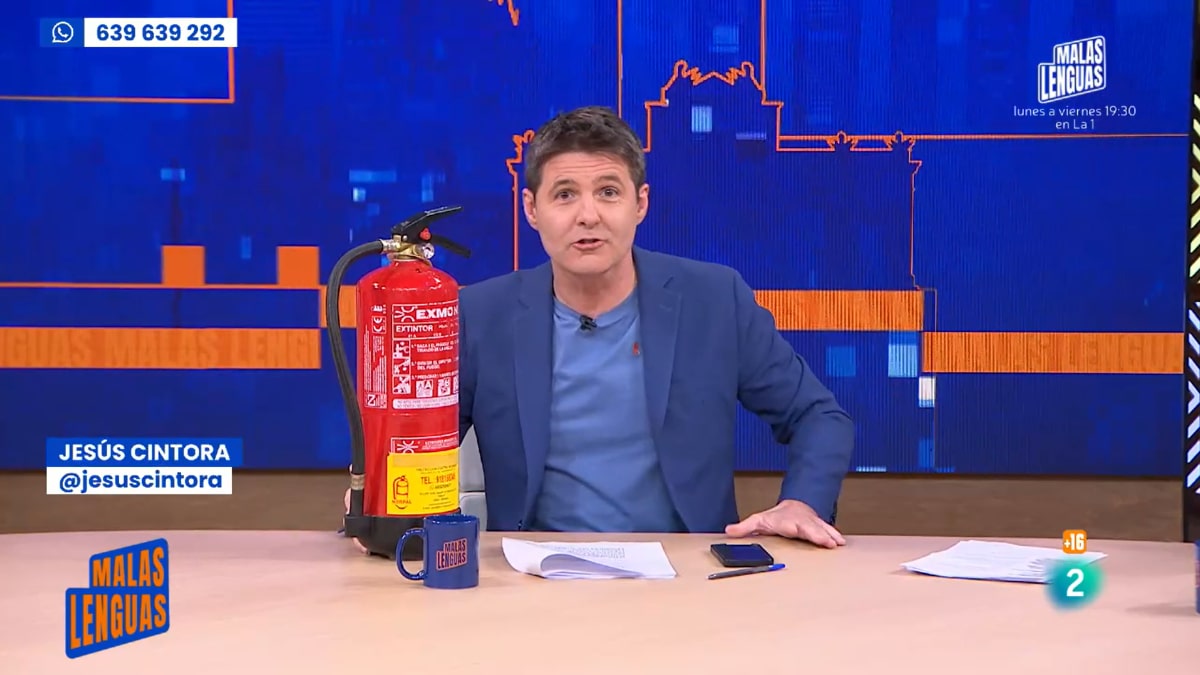 Jesús Cintora en 'Malas Lenguas'.