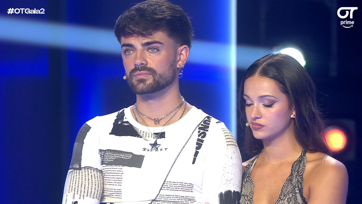 Iván Rojo y Claudia Arenas en 'OT 2025'.