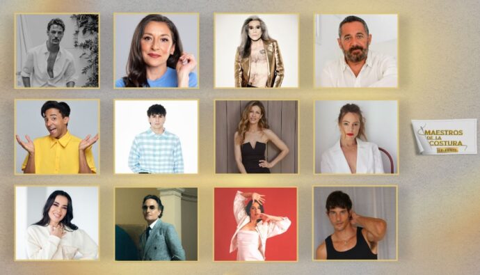 Concursantes de 'Maestros de la costura Celebrity'.