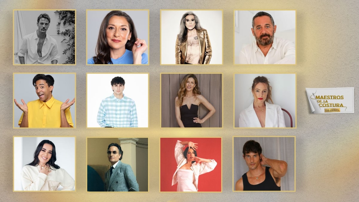 Concursantes de 'Maestros de la costura Celebrity'.