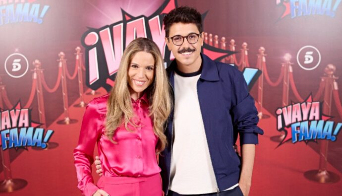 Cristina Lasvignes y Fran Ramírez, presentadores de '¡Vaya fama!'