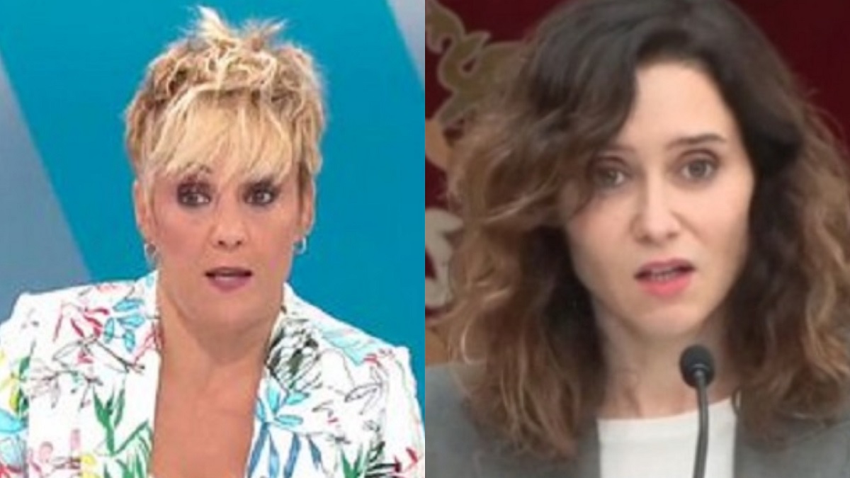 Cristina Pardo e Isabel Díaz Ayuso.