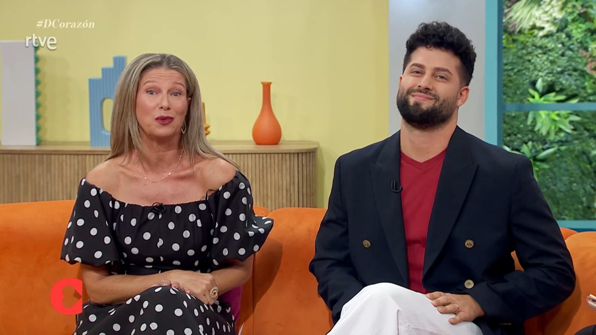 Anne Igartiburu y Javier de Hoyos en 'D Corazón'.