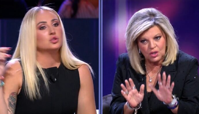 Rocío Flores y Terelu Campos en '¡De viernes!'.