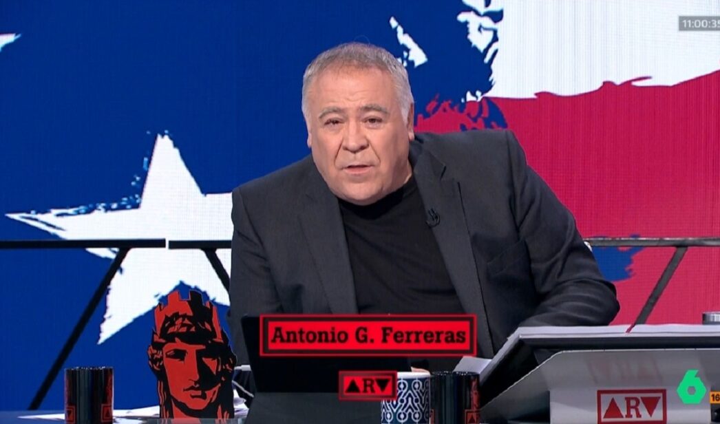 Antonio García Ferreras en 'Al Rojo Vivo'.